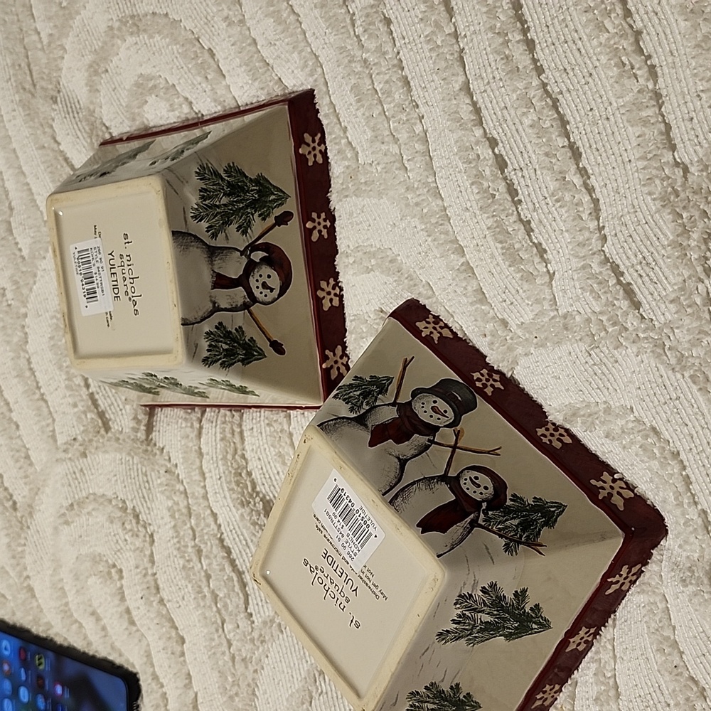St.nichoas square plates
